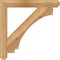 Ekena Millwork Imperial Craftsman Rough Sawn Bracket, Western Red Cedar, 4"W x 34"D x 34"H BKT04X34X34IMP04RWR - alternate 4